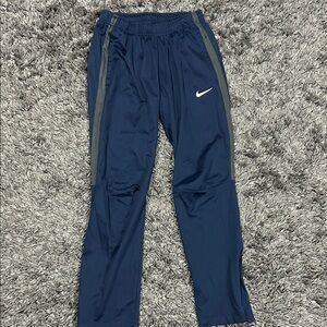 Nike Kids Navy and Gray Joggers